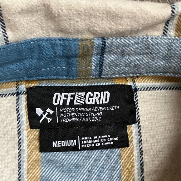 Off The Grid  Surplus Destroyer Flannel shirt - Picture 5 of 16